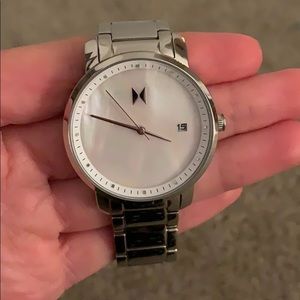 MVMT silver watch